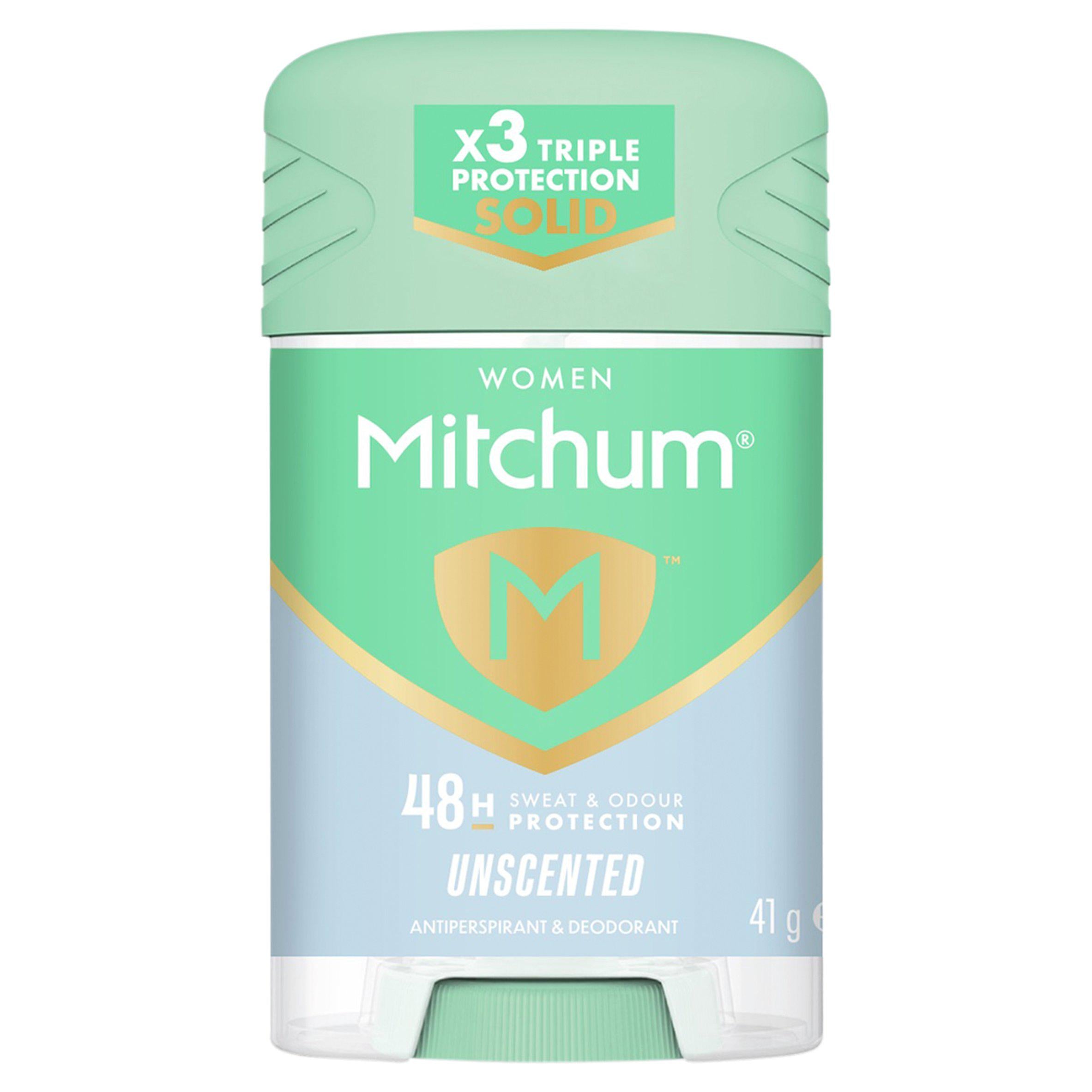 Mitchum Women Triple Odor Defense antiperspirant stick 41g, imported from the UK