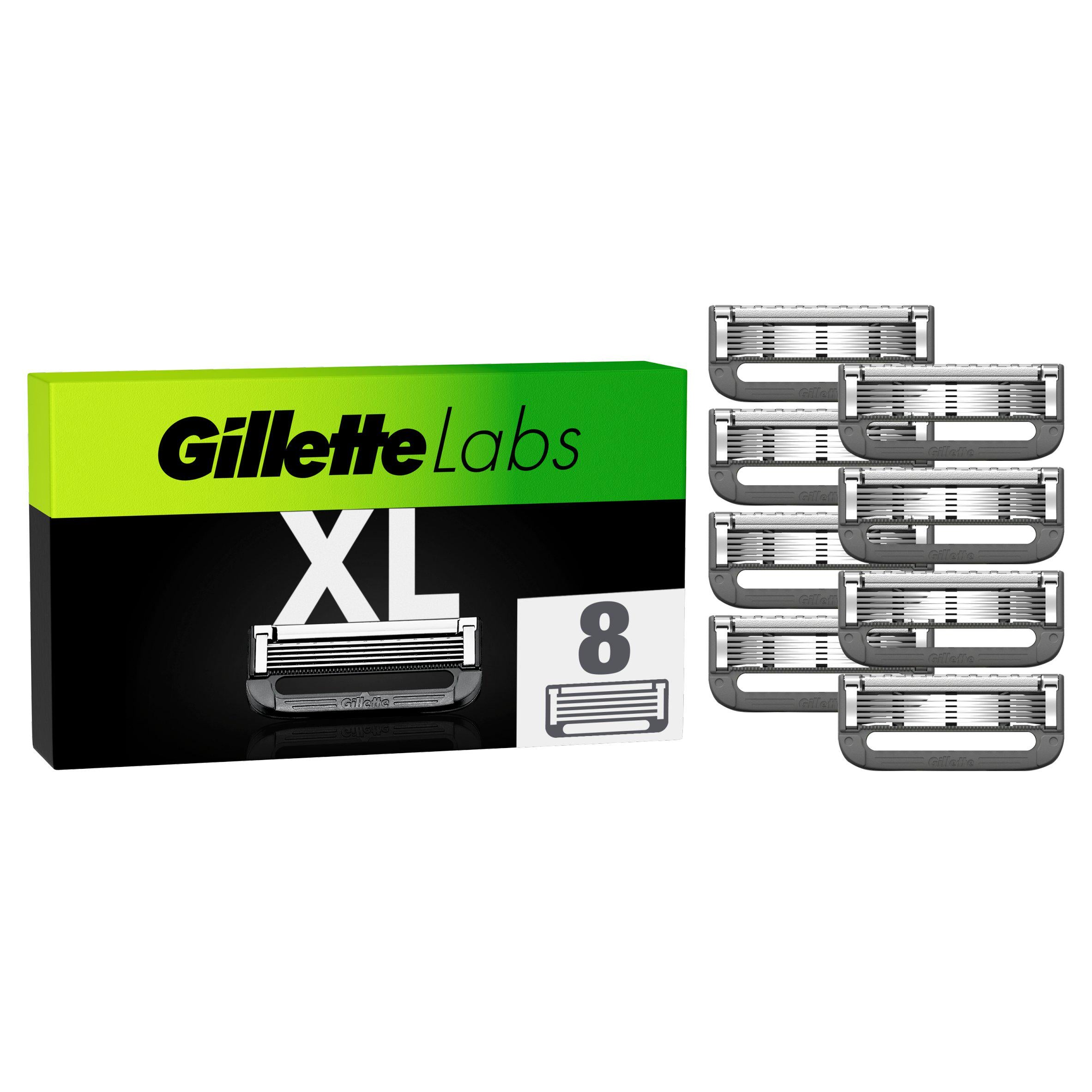 Gillette Labs Razor Blade Refills x8 GOODS Sainsburys   