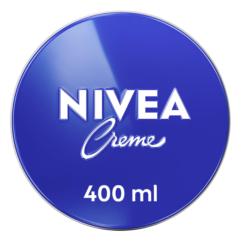Nivea Creme moisturiser for face body and hands 400ml (British brand)