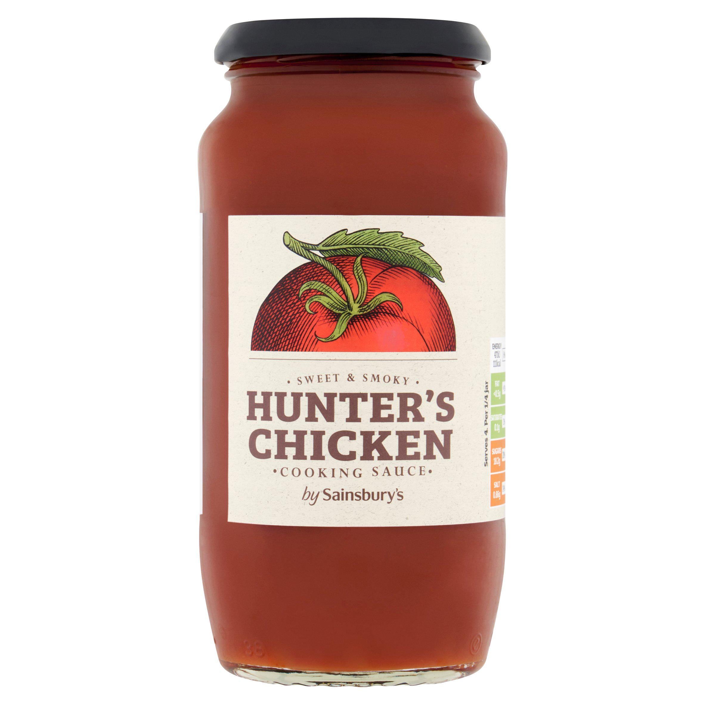 Sainsbury's Hunters Chicken Sauce 530g, imported from the UK