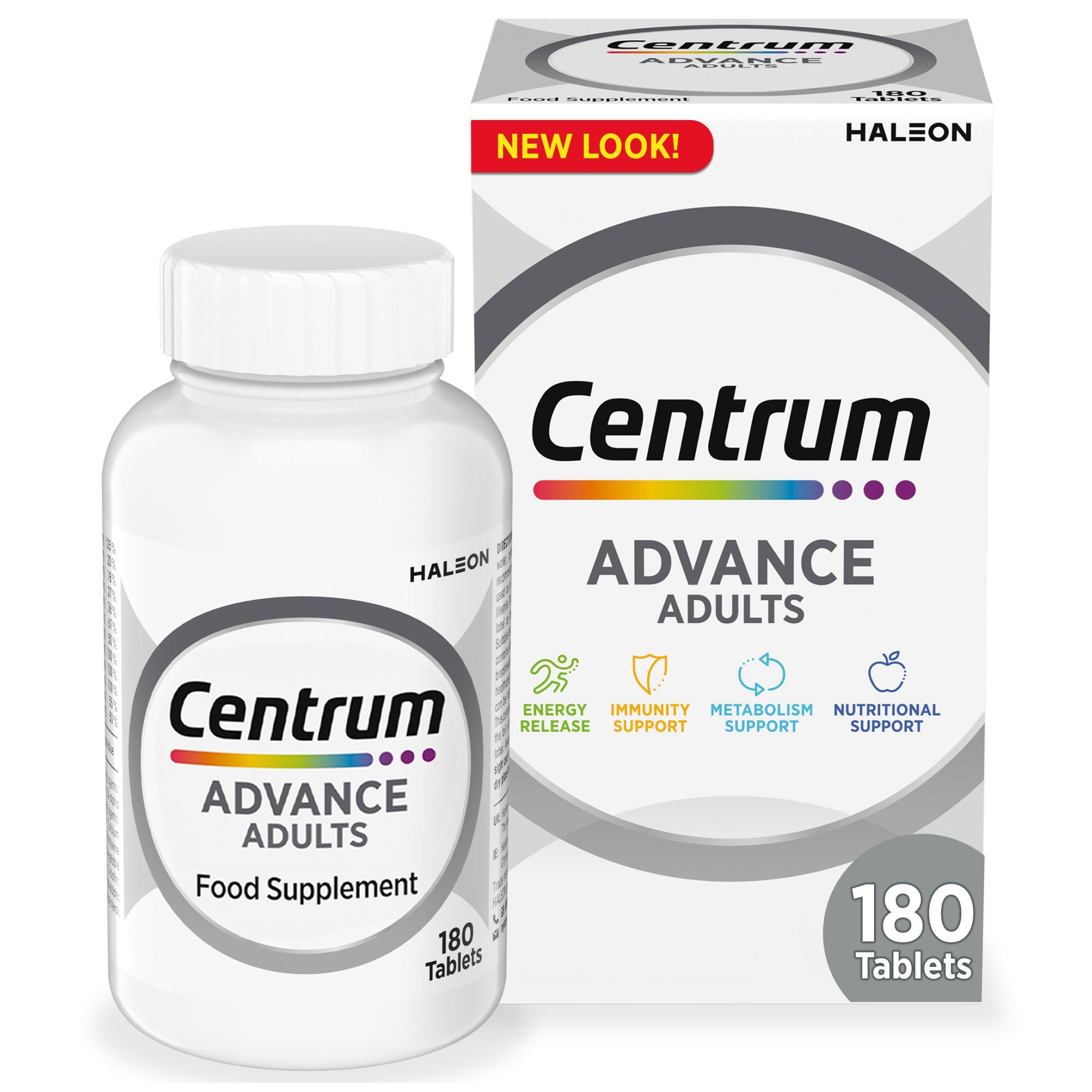 Centrum Advance multivitamin tablets 180 - British product