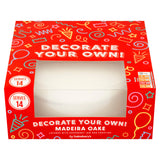 Sainsbury's birthday cake 905g decorate your own (British brand)