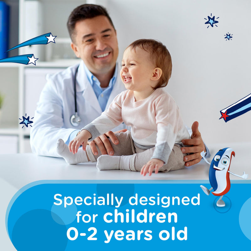 Aquafresh Kids Milk Teeth Toothbrush 0-2 years, imported from the UK