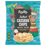 Kingston's Salted Cassava Chips 80g - British product