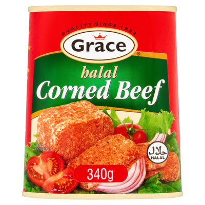 Sainsburys Grace Halal Corned Beef 340g- Buy online at McGrocer