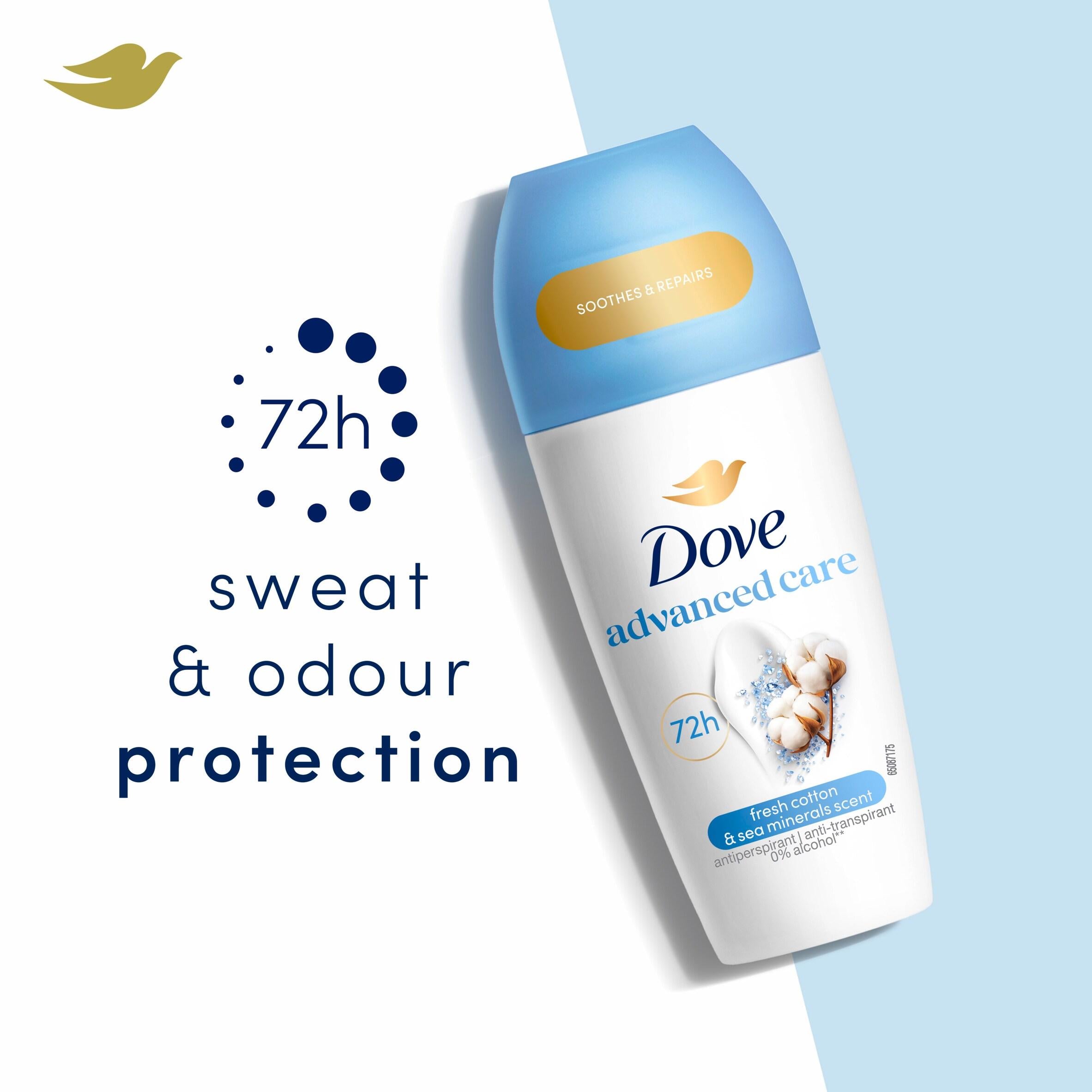 Dove deodorant Fresh Cotton 50ml, imported from the UK
