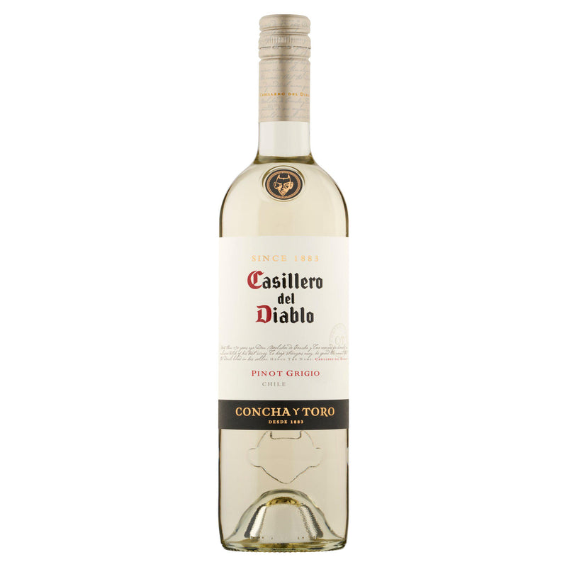 Casillero del Diablo Pinot Grigio White Wine 75cl, UK version