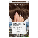 Clairol Colour Strong Light Brown 6.0 permanent hair dye, UK version