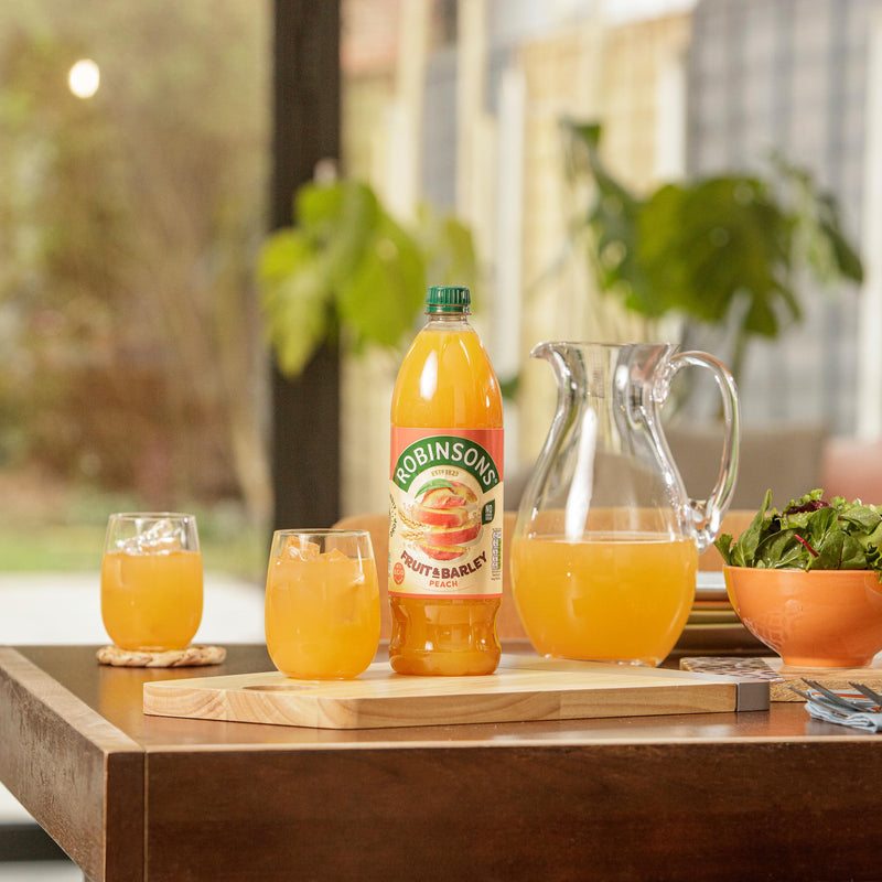 Robinsons peach squash no added sugar 1L, UK version