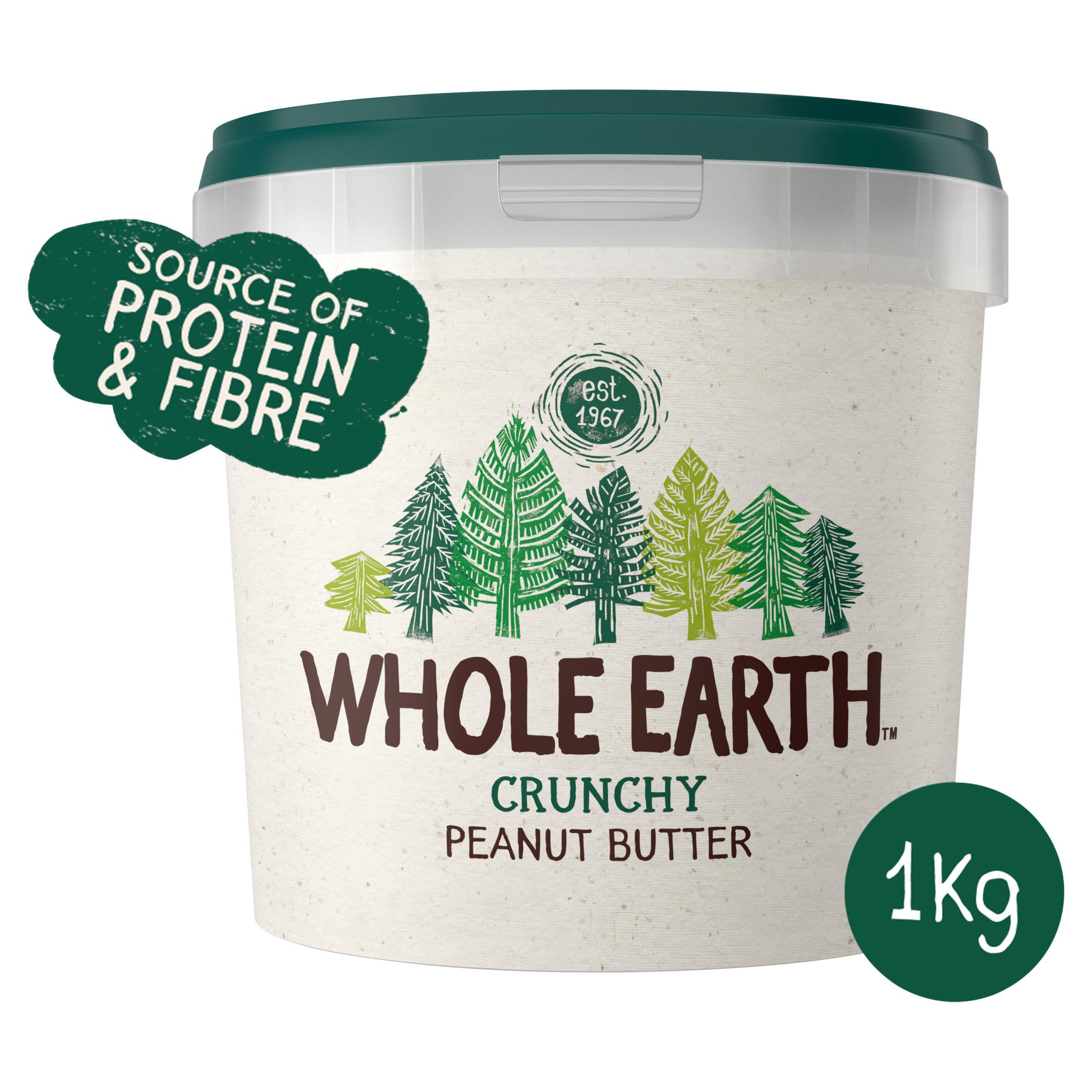Crunchy Peanut Butter with No Added Sugar 1kg