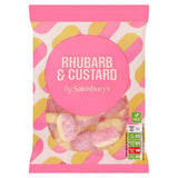 Sainsbury's Rhubarb & Custard Sweets 200g (British brand)