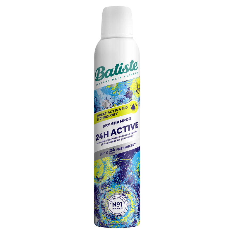 Batiste 24H Active dry shampoo 200ml - British product