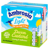 Ambrosia Light custard 500g carton - British product