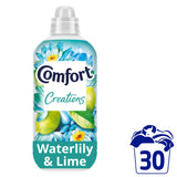 Comfort Creations Fabric Conditioner Waterlily & Lime 30 Washes 900ml
