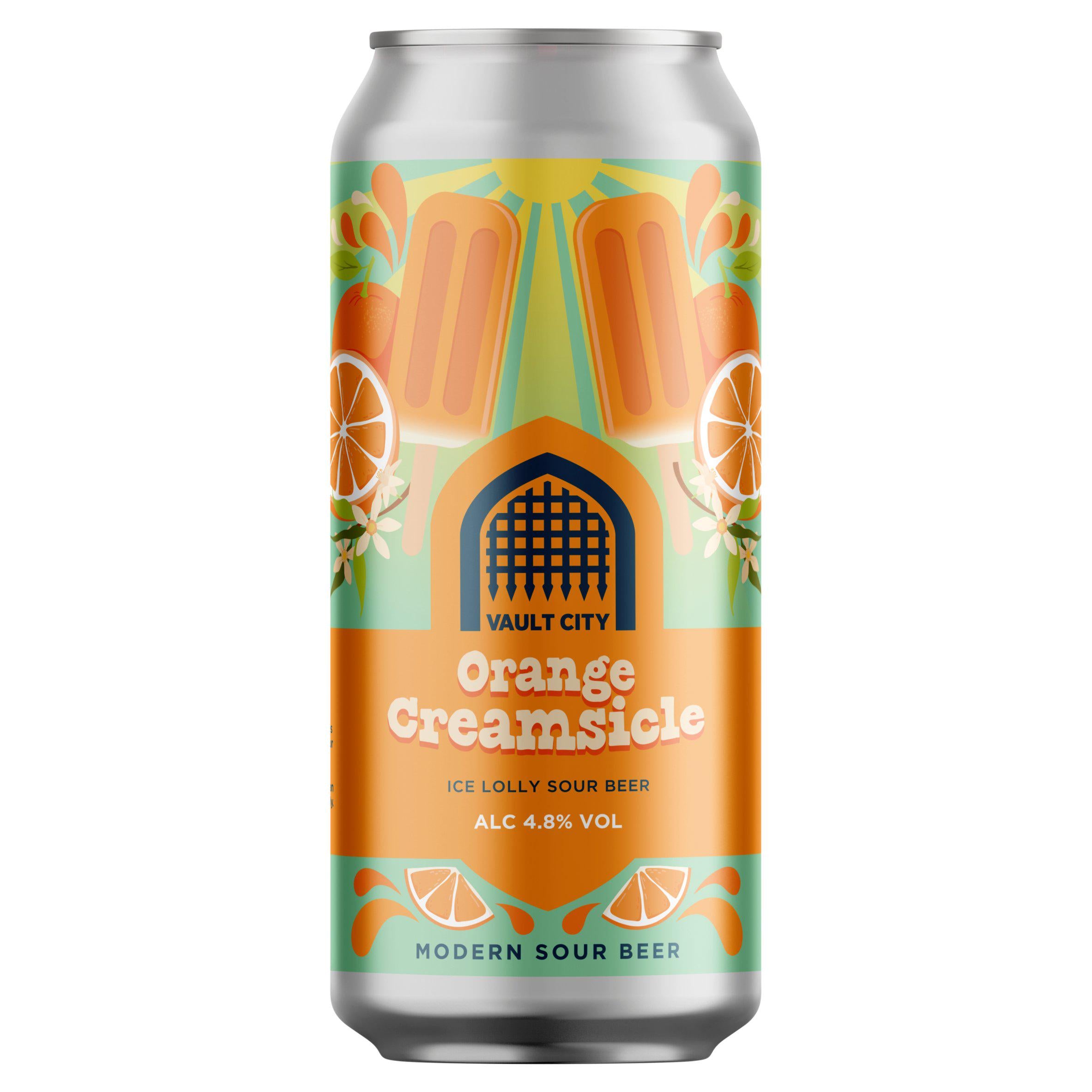 Vault City orange creamsicle sour beer 440ml, UK version