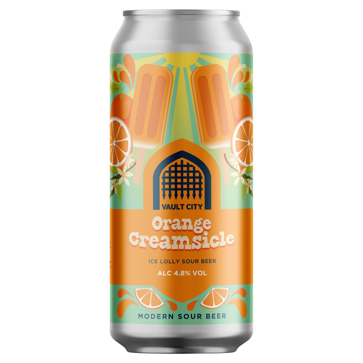 Vault City orange creamsicle sour beer 440ml, UK version
