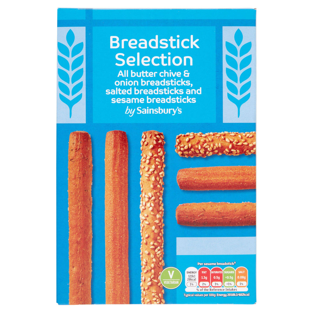 Sainsburys Breadstick Selection 120g