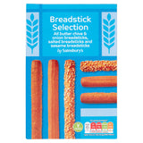 Sainsburys Breadstick Selection 120g GOODS Sainsburys   