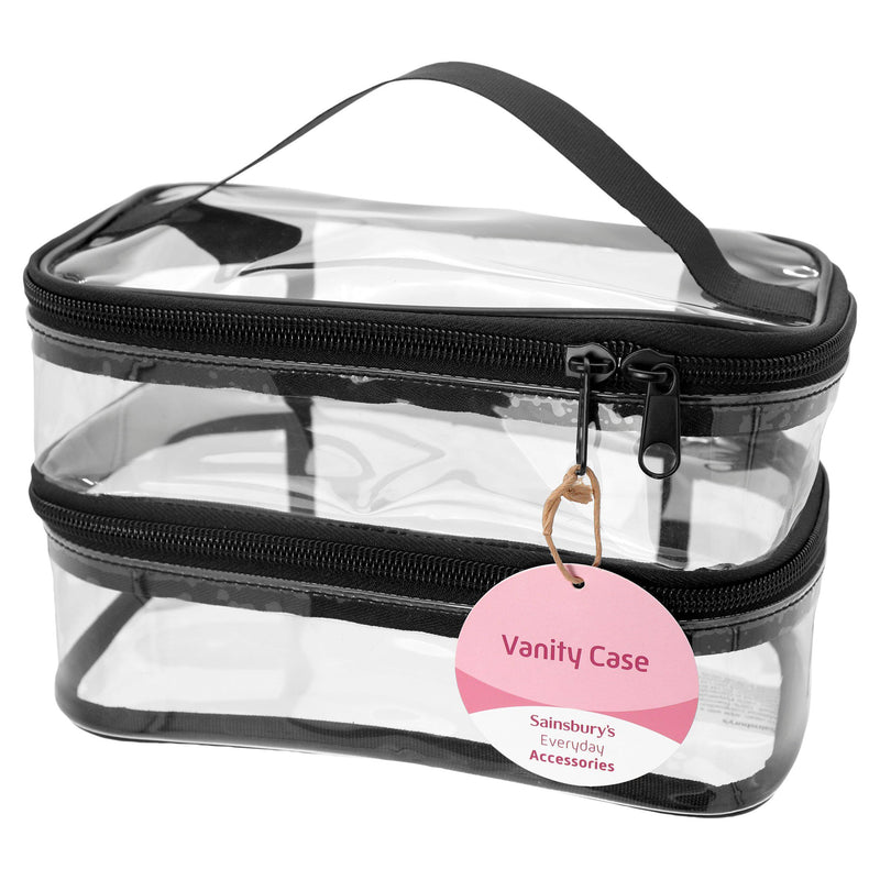 Sainsbury's small vanity case (British brand)