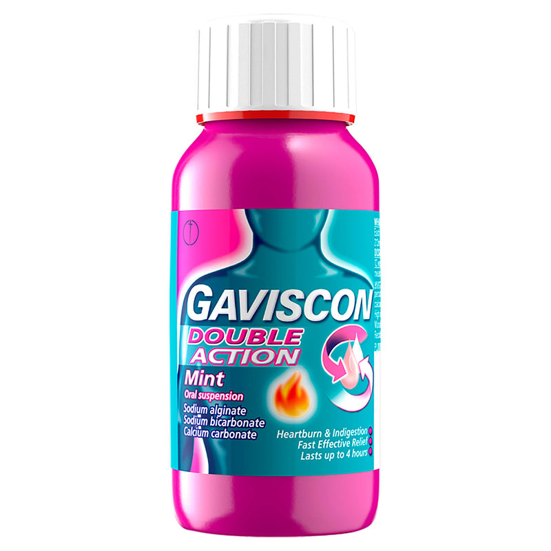 Gaviscon Double Action heartburn liquid 150ml - British product