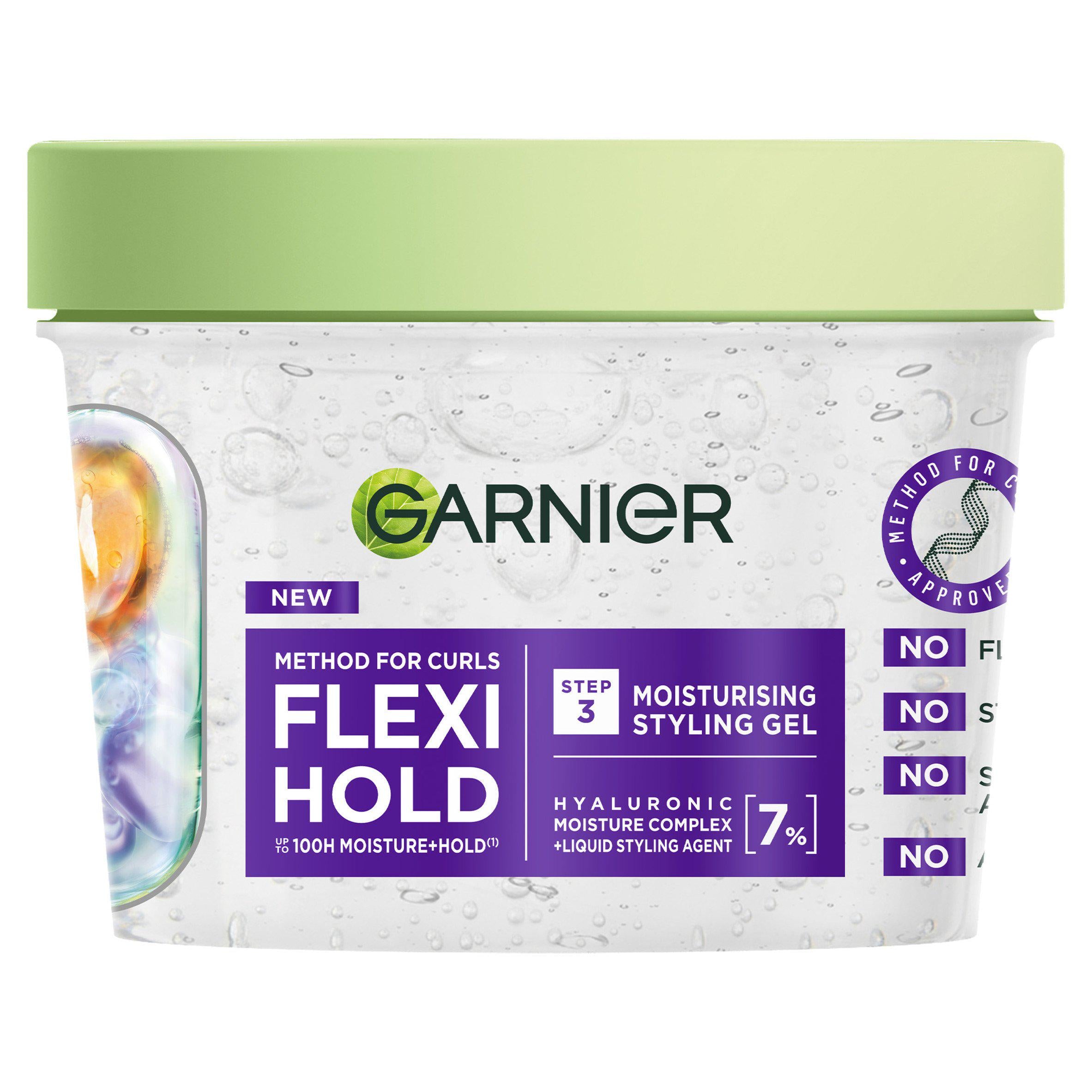 Garnier Flexi Hold Gel styling gel for curls - British product