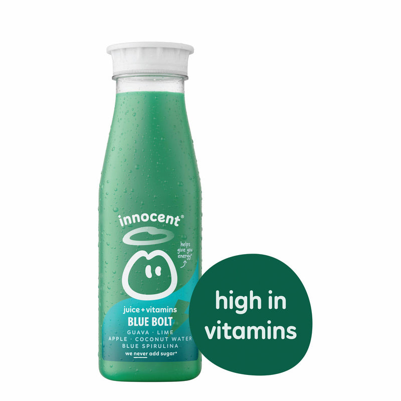 Innocent Blue Bolt Guava & Lime juice 330ml - British product