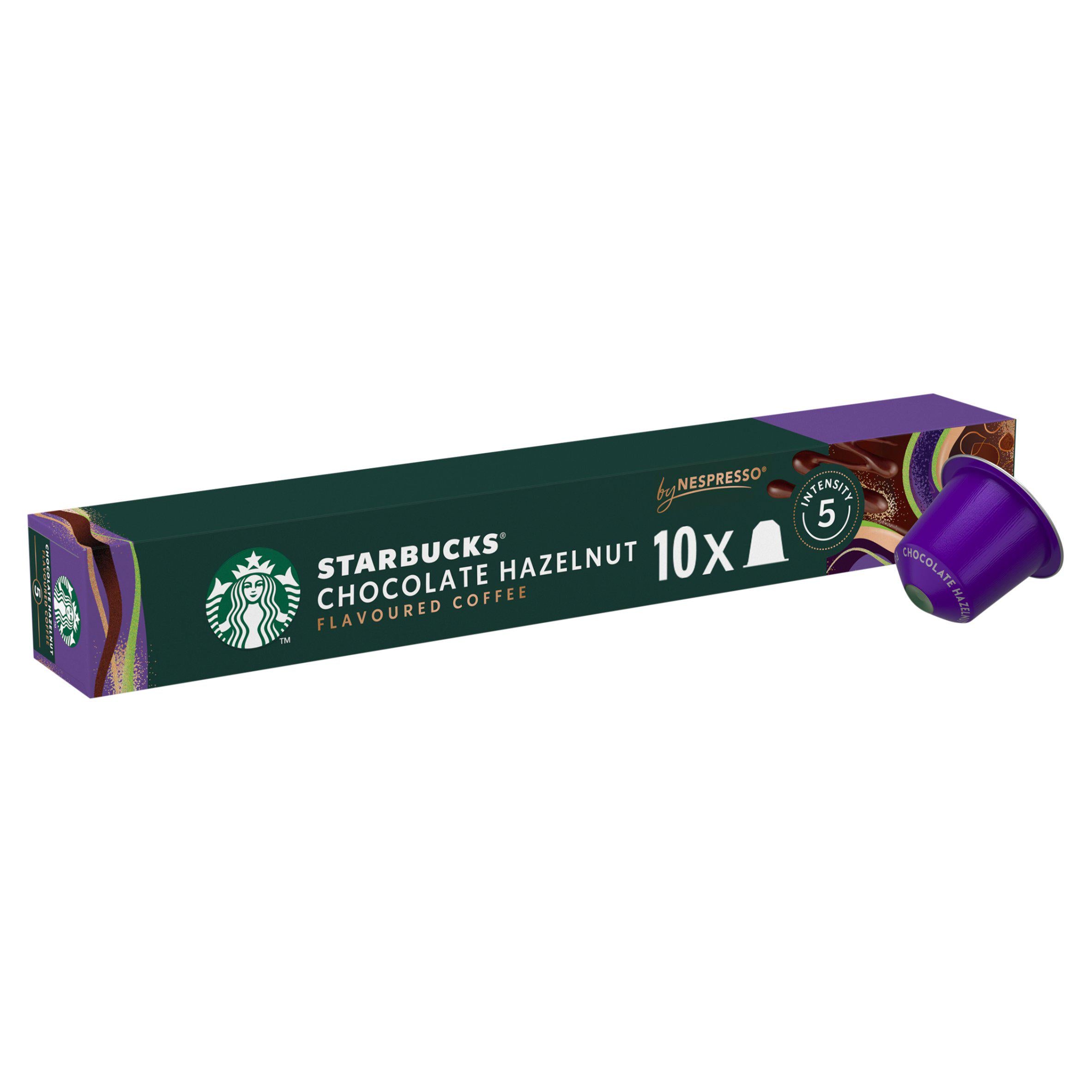 Starbucks Coffee Pods Chocolate Hazelnut 51g (British brand)