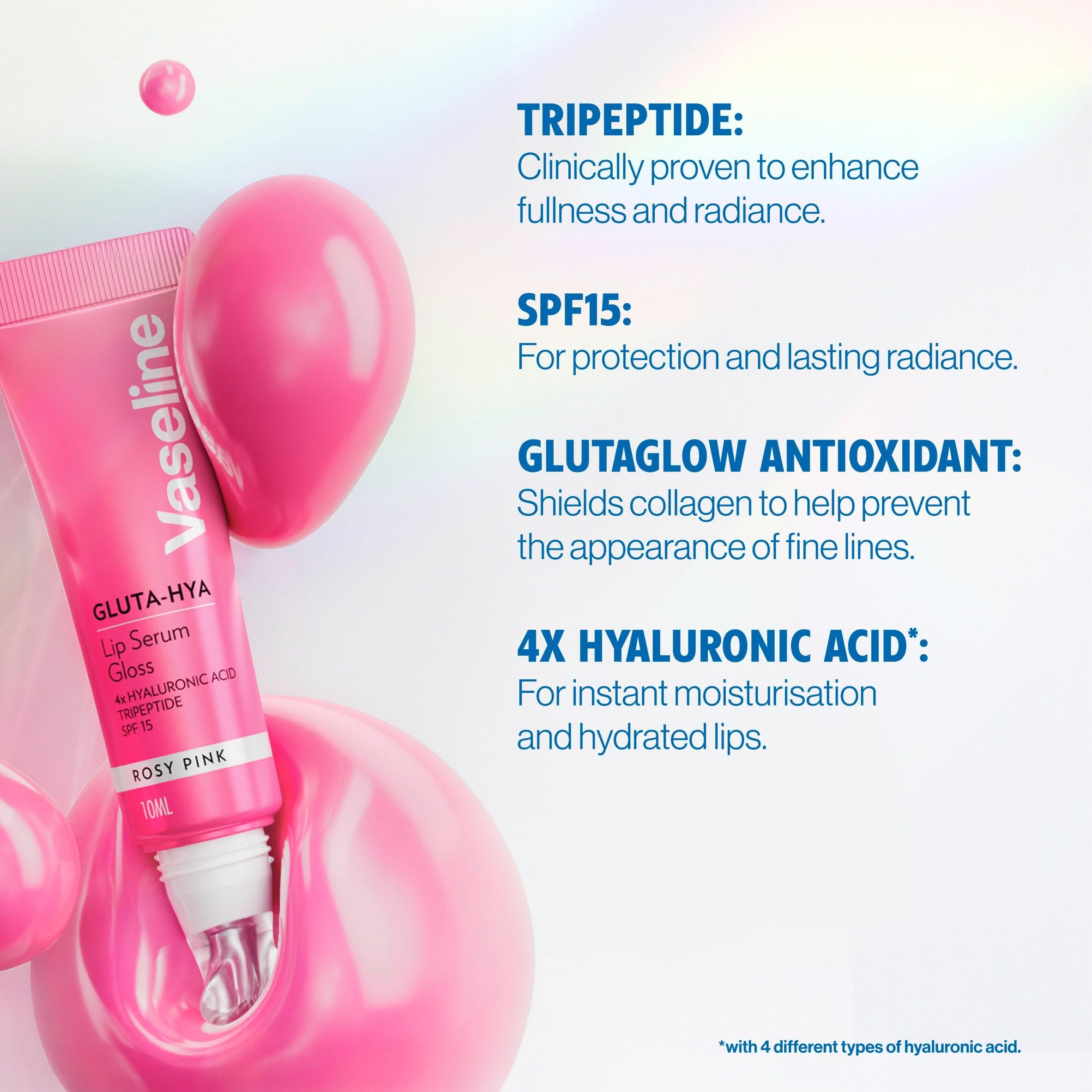 Vaseline lip serum Rosy Pink 10ml (British brand)
