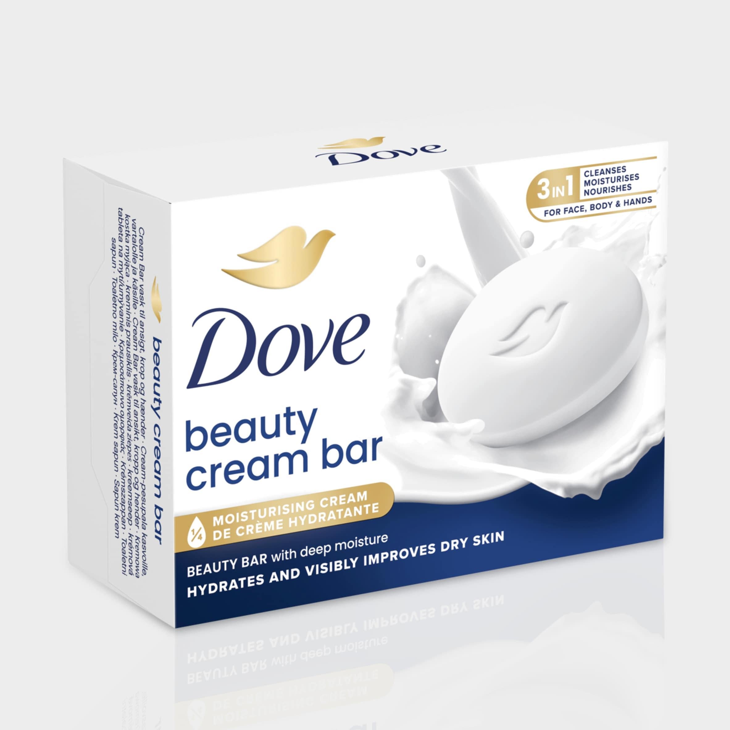 Dove Original beauty bar soap 6 x 90g (British brand)