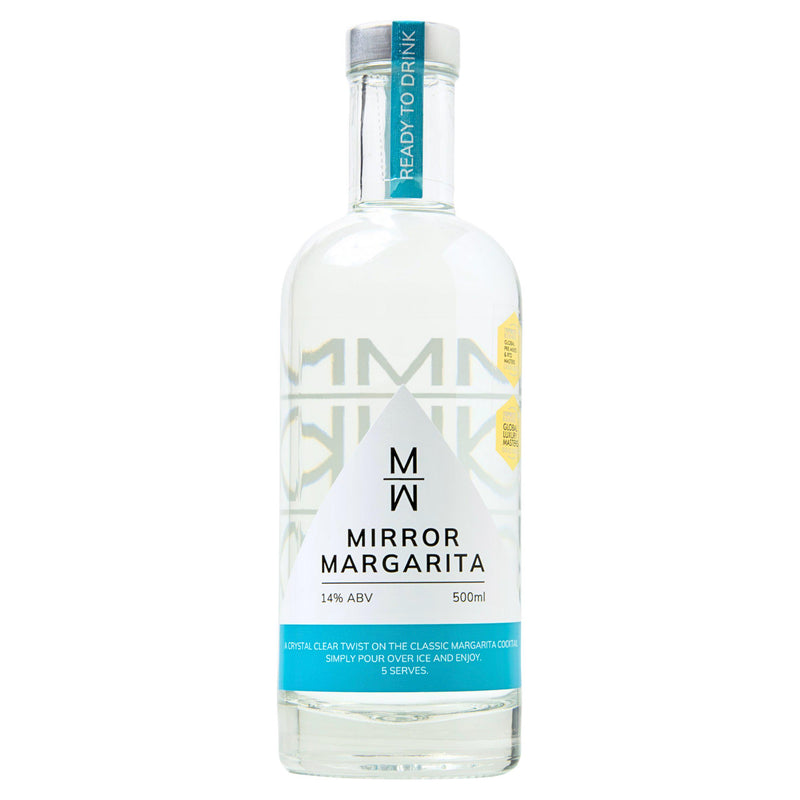 Clear Pre-Mixed Margarita Cocktail with Tequila Blanco 500ml