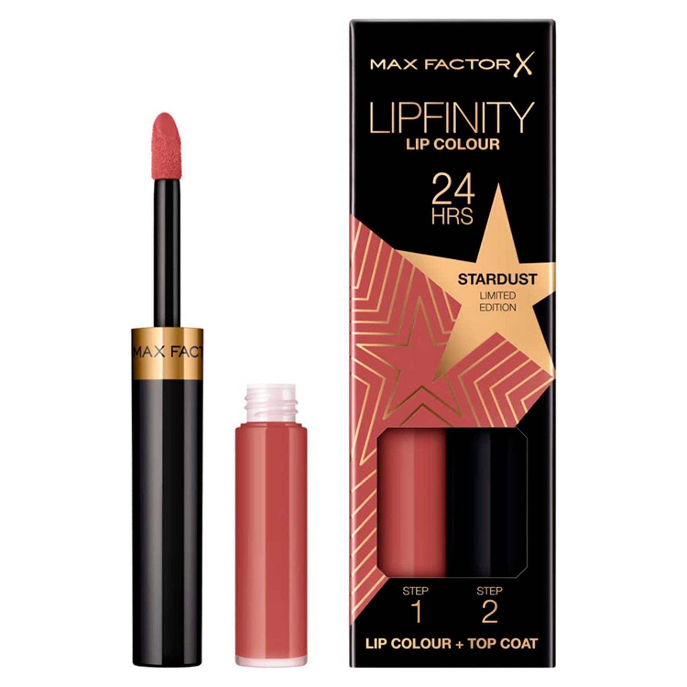 Max Factor Lipfinity lipstick Stardust 5g - British product