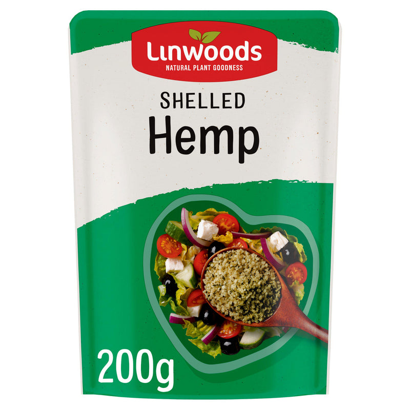Linwoods shelled hemp seeds 200g - British product