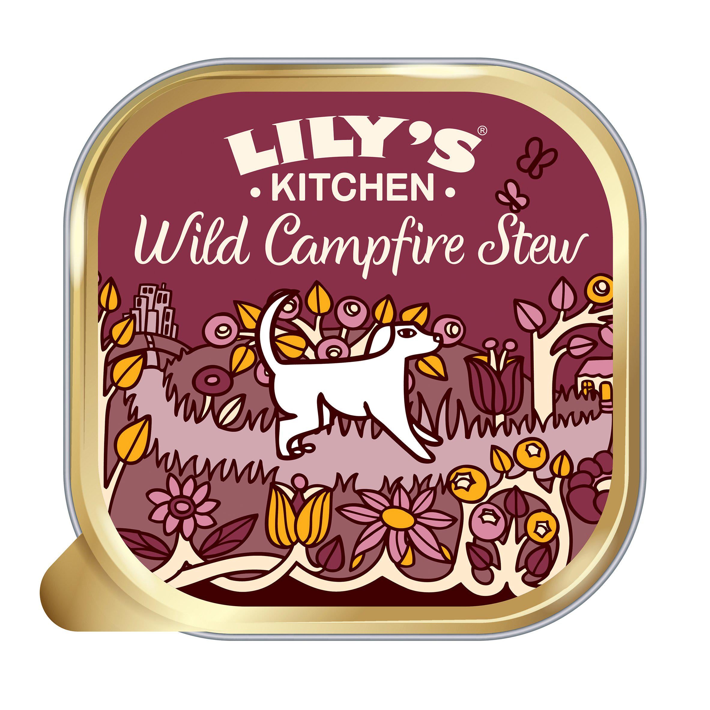 Lily's Kitchen Wild Campfire Stew wet dog food 150g, UK version