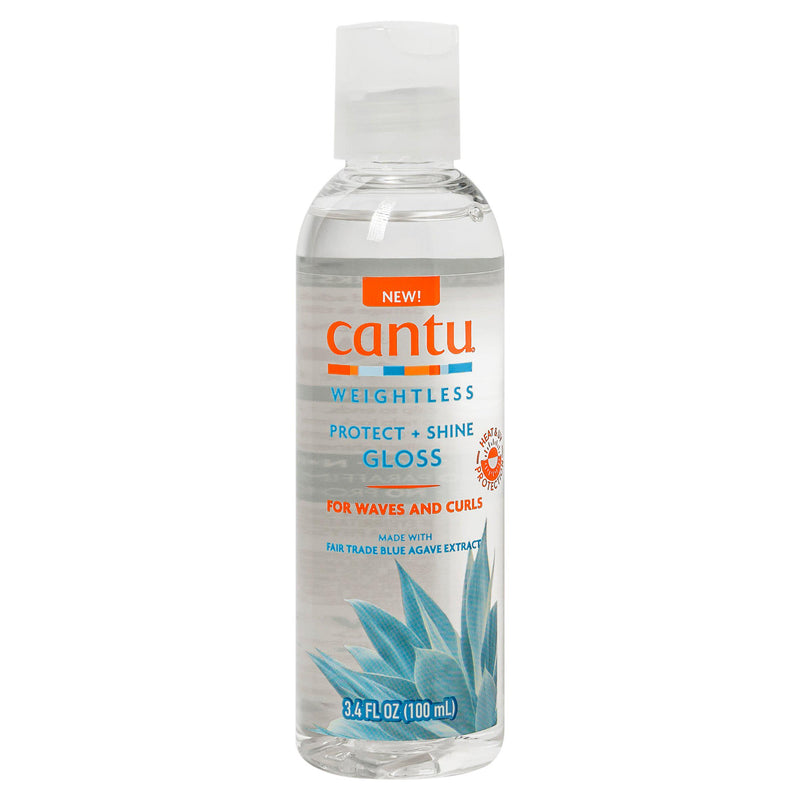 Cantu weightless protect and shine gloss 100ml, imported from the UK