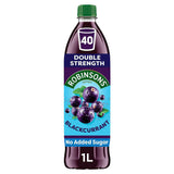 Robinsons blackcurrant double strength squash 1L - British product