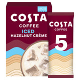 Costa Hazelnut Creme Iced Coffee sachets 5 pack, UK version