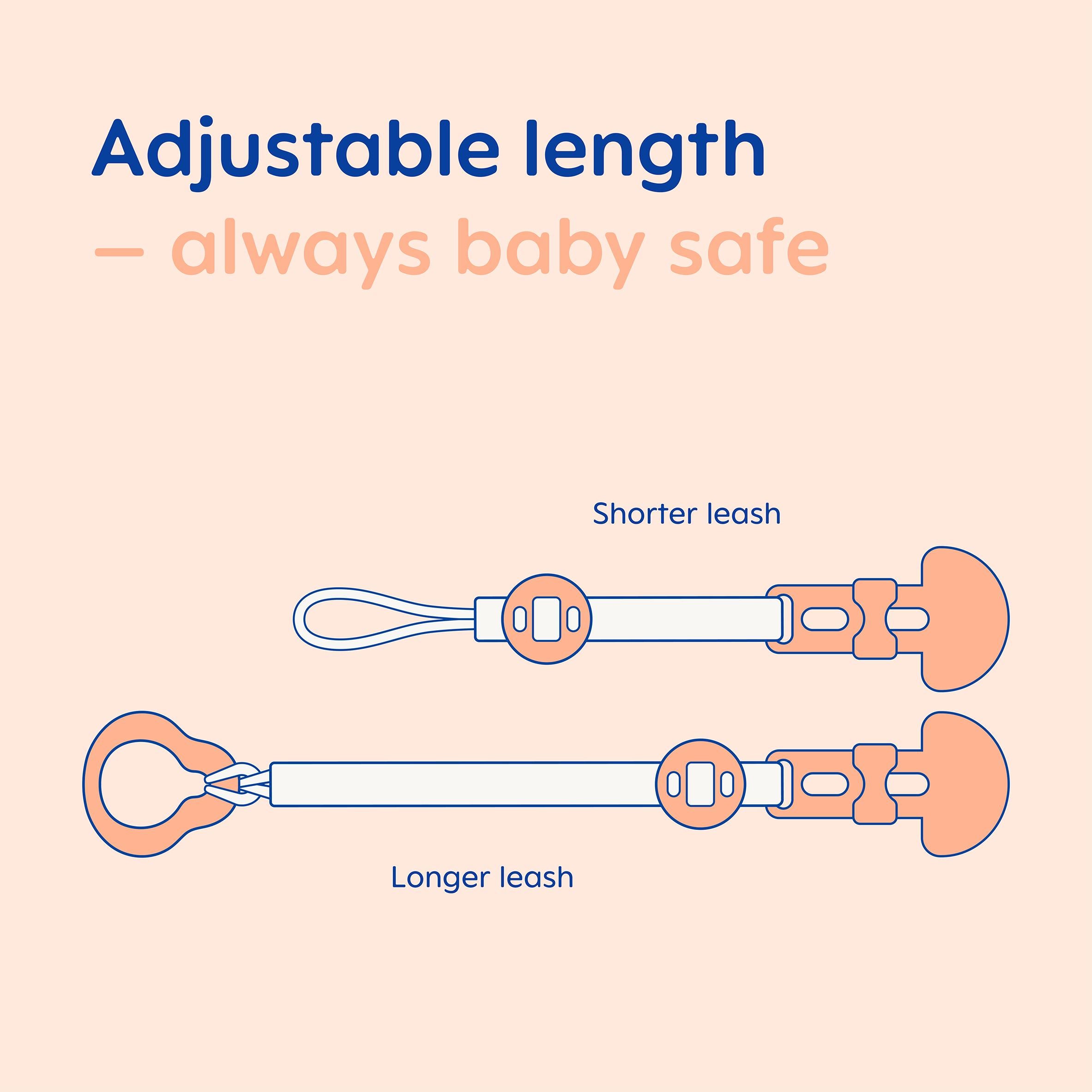 MAM soother clip 0+ months, UK version