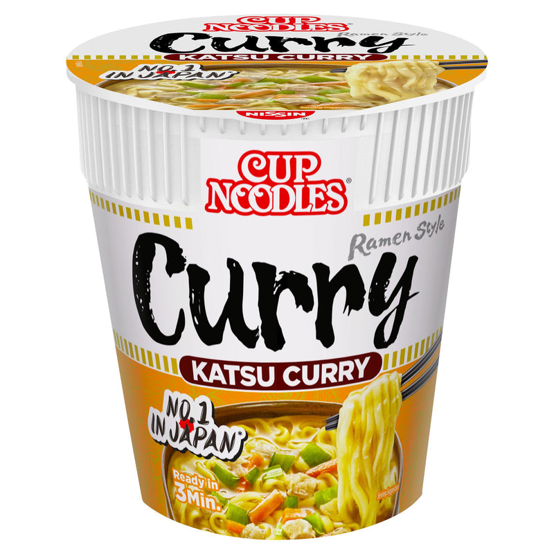 Nissin Cup Noodles Katsu Curry 67g, UK version
