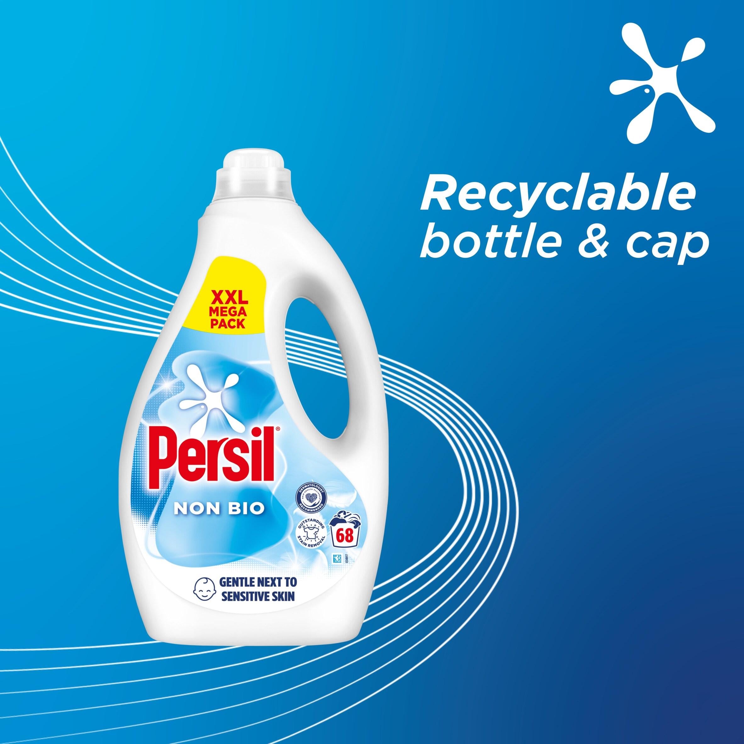 Persil non-bio laundry liquid 68 washes 1.836L, UK version