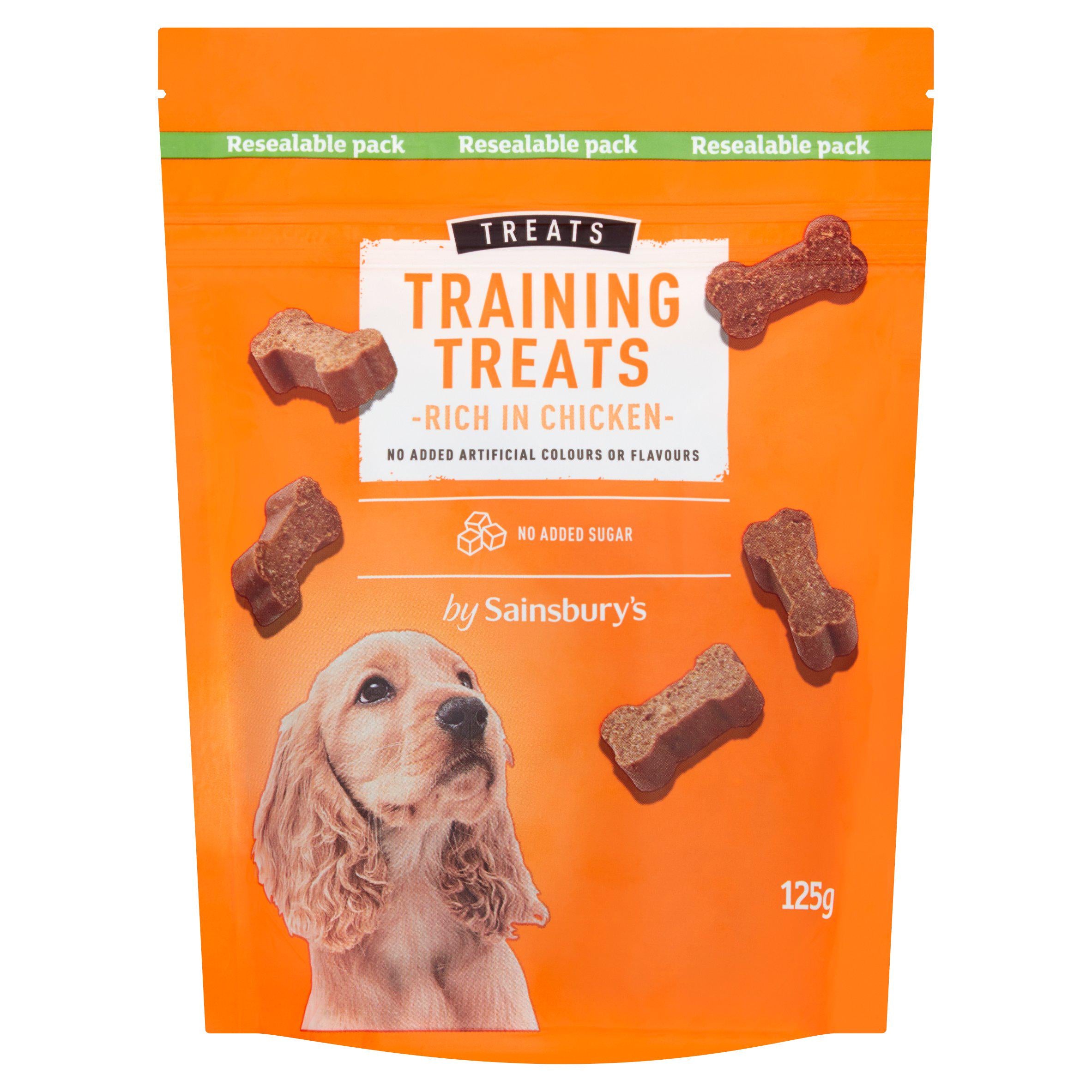 Sainsbury's Training Dog Treats Rich In Chicken 125g GOODS Sainsburys   