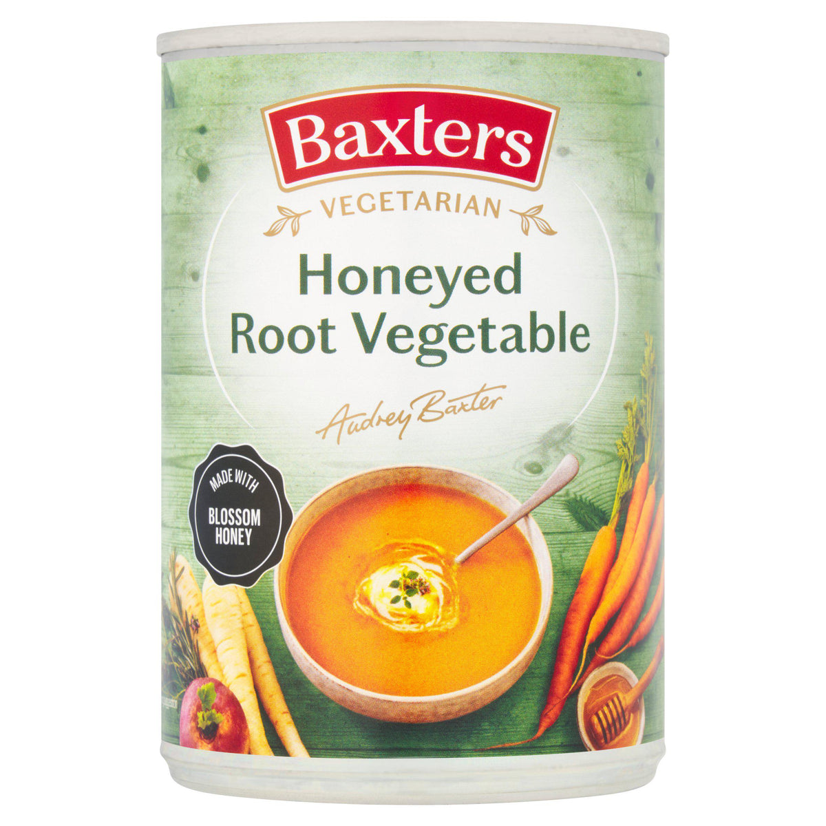Baxter's honeyed root vegetable soup - British product