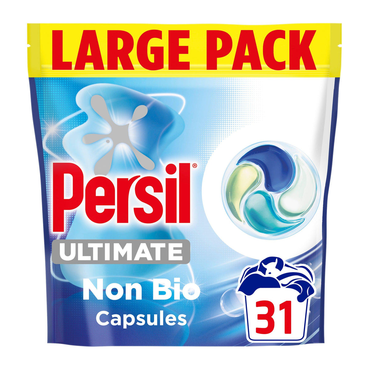 Persil non bio laundry capsules 31 washes, UK version