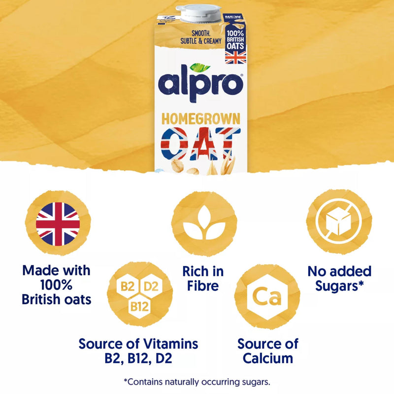 Alpro original long life oat drink 1L (British brand)