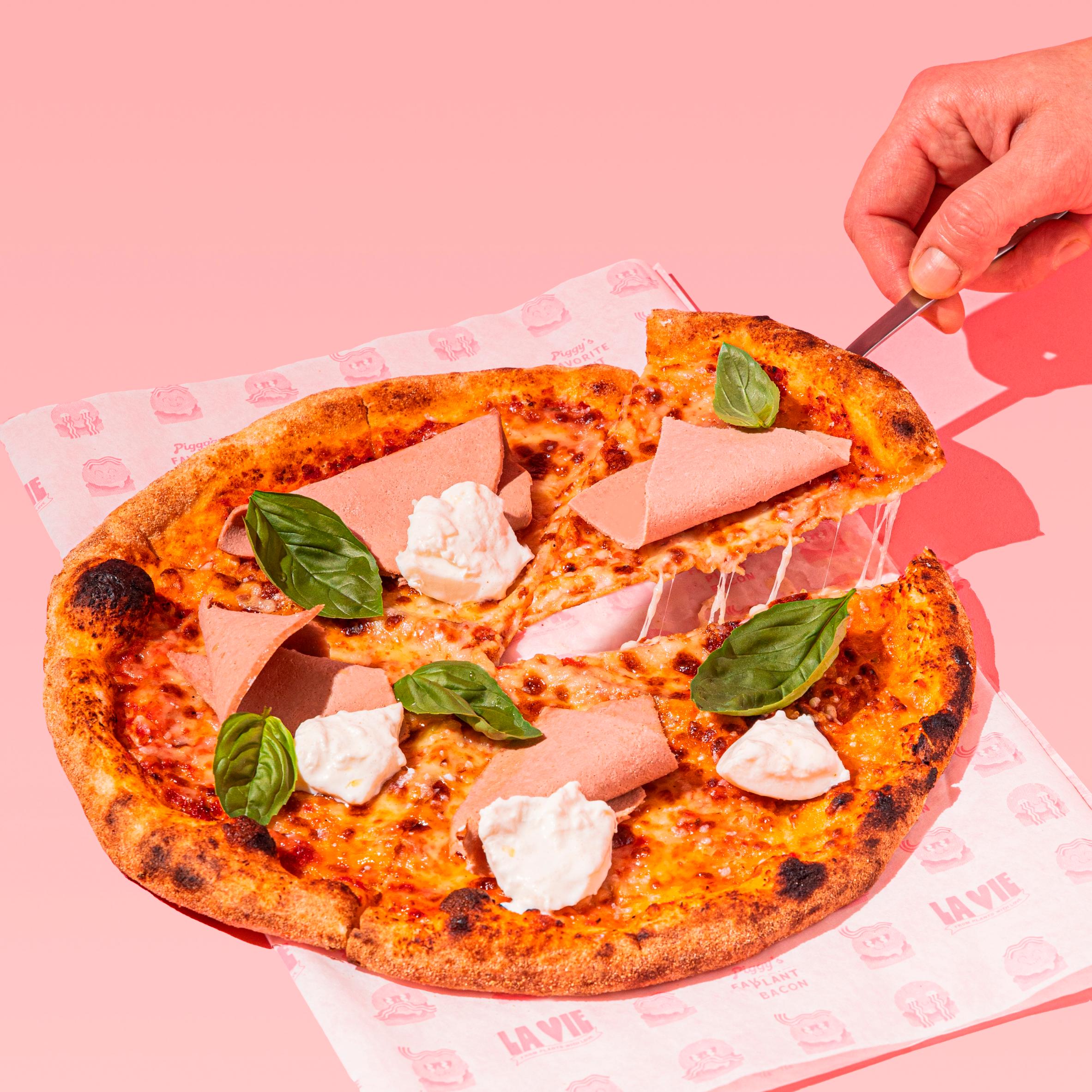 La Vie Smoked Plant Based Ham 100g slices, UK version