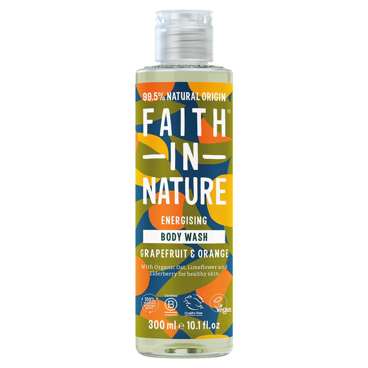 Faith in Nature Grapefruit Orange body wash 300ml - British product
