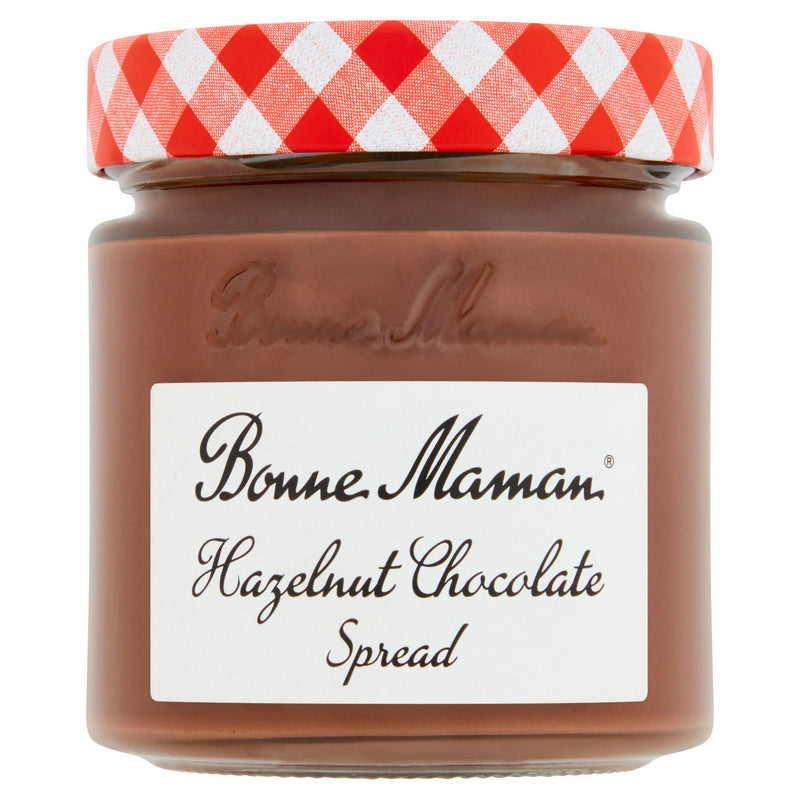 Bonne Maman hazelnut chocolate spread 250g, imported from the UK
