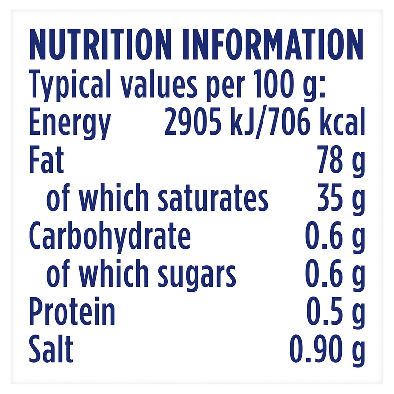 Lurpak spreadable butter blend slightly salted 400g (British brand)