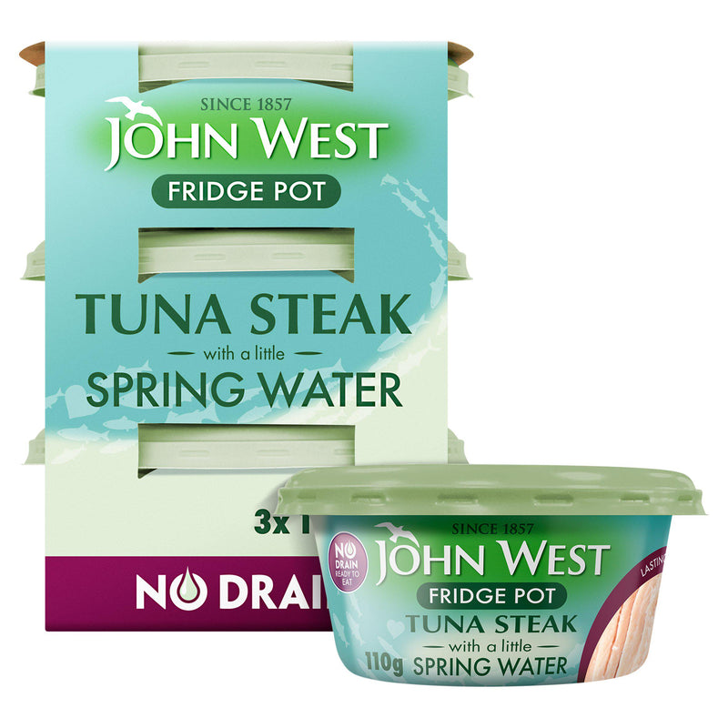 Tuna Steak with Spring Water 3-Pack 330g