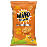 Jacob's Mini Cheddars Original baked cheese snacks multipack, imported from the UK
