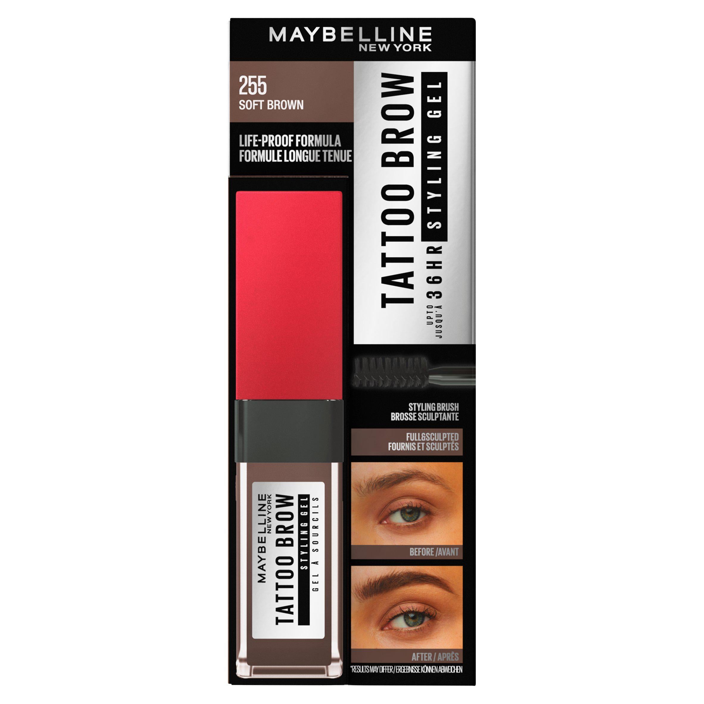 Maybelline Tattoo 36hr Soft Brown Brow Gel 